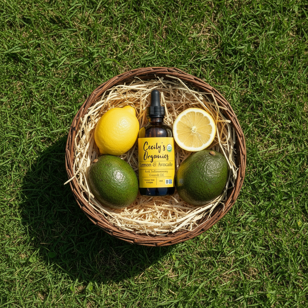 Lemon & Avocado Anti-Inflammatory Growth Oil